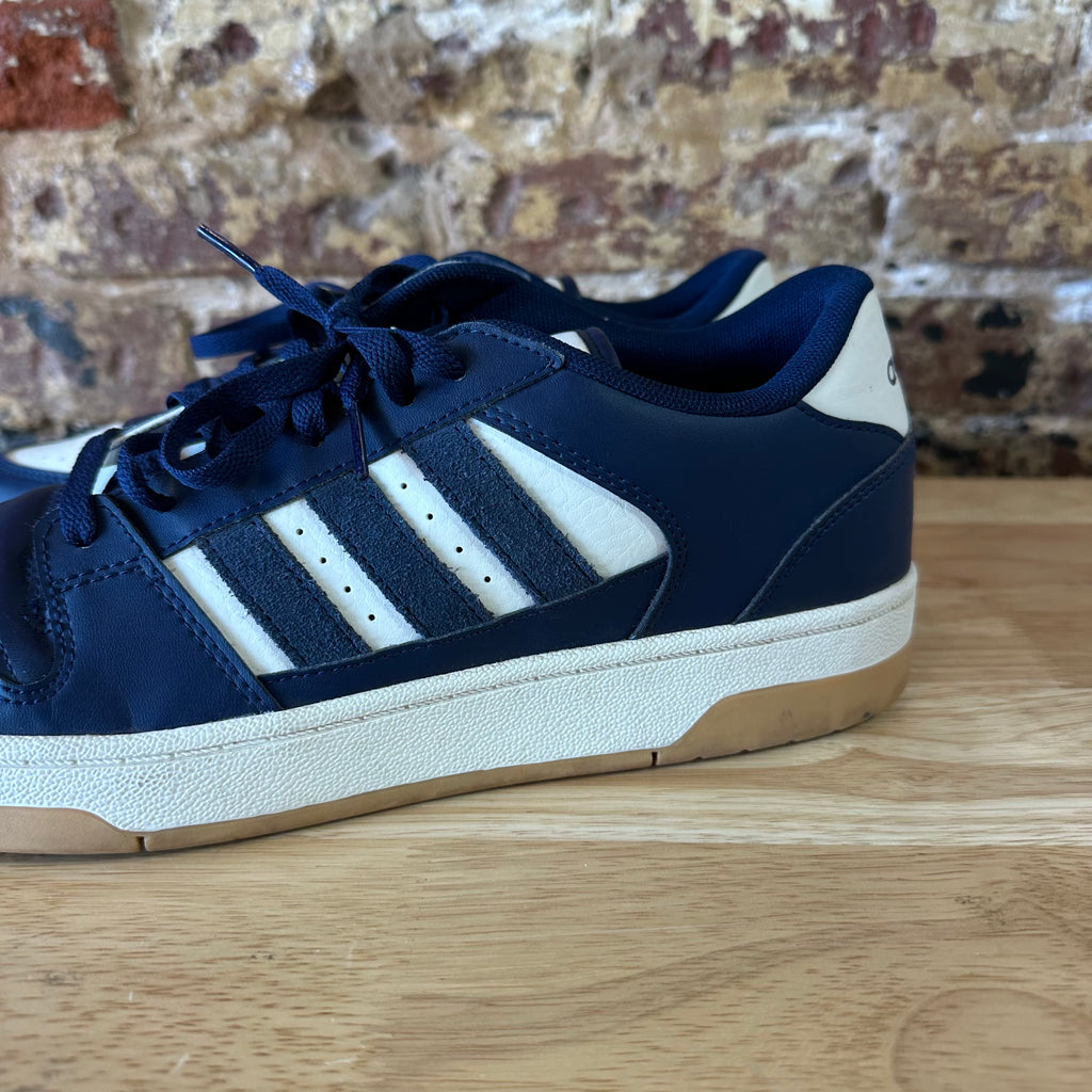 Adidas Break Start Low Sneakers Mens Size 11.5 IH7965 Navy Blue Lace Up Shoes
