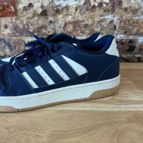 Adidas Break Start Low Sneakers Mens Size 11.5 IH7965 Navy Blue Lace Up Shoes