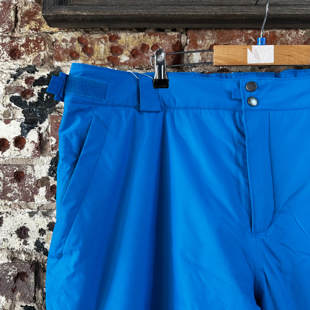 Columbia Pants Men 2XL Teal Blue Snow Ski Waterproof Omni Tech 44x33