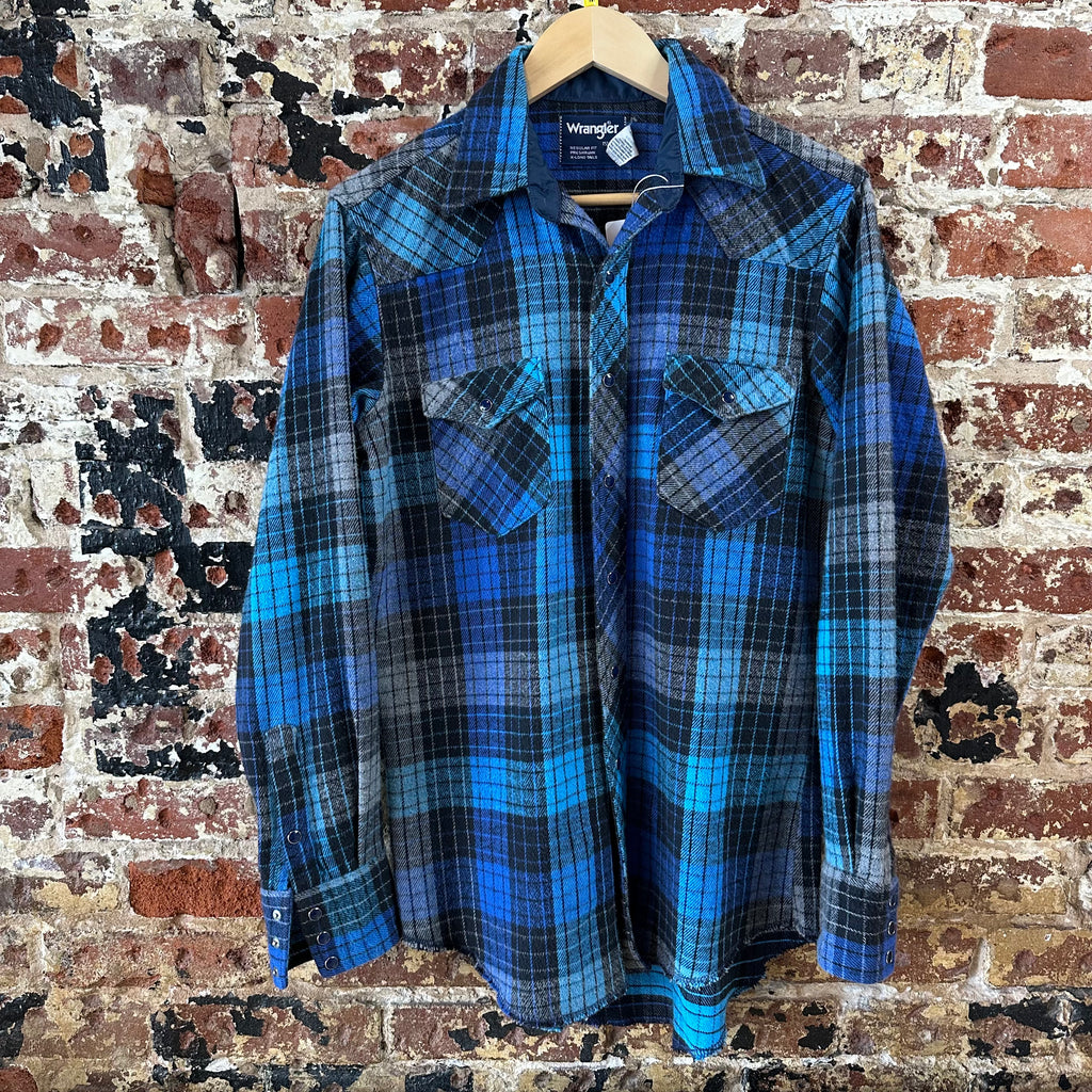 Wrangler Mens Medium Flannel Shirt