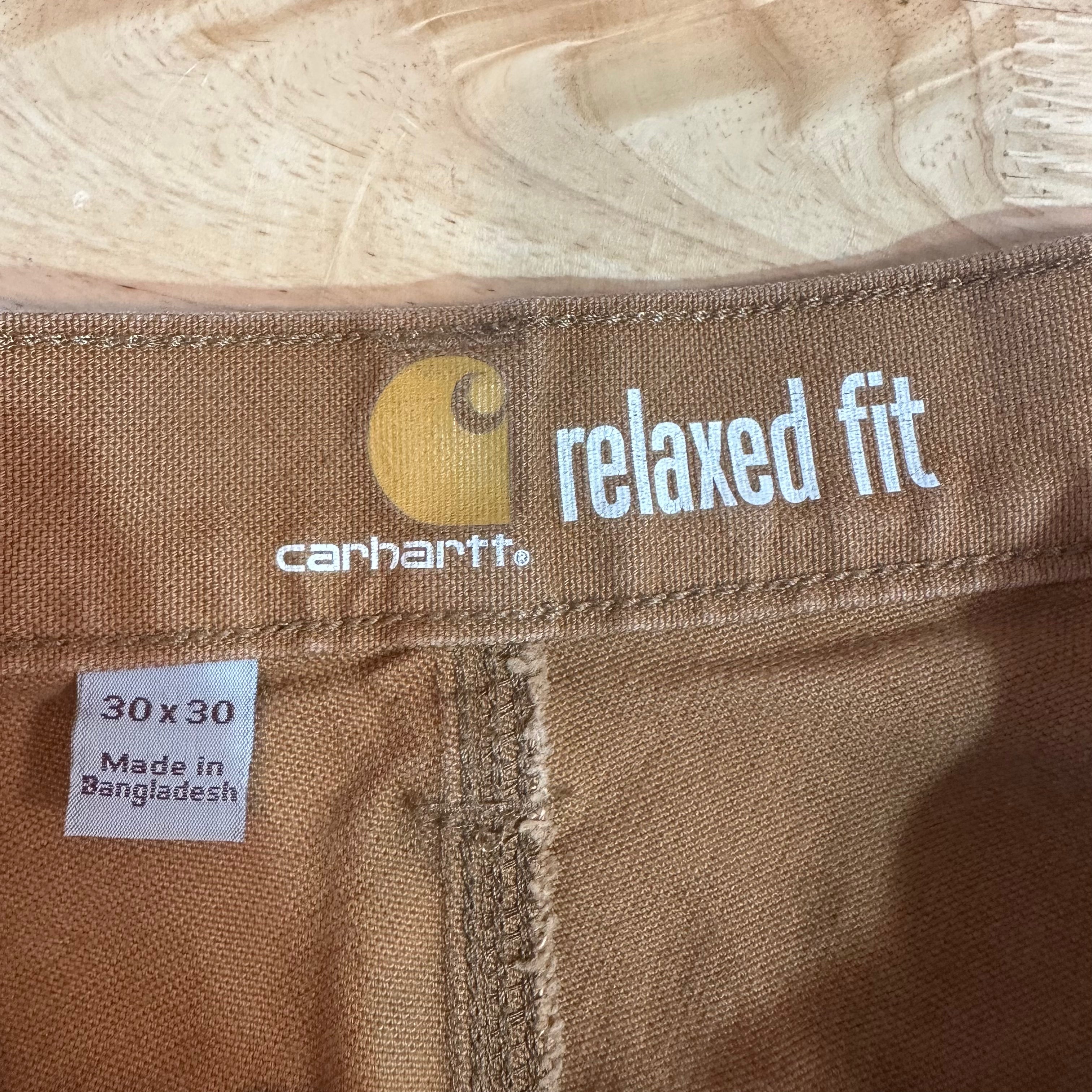 Carhartt Mens 30x30 Brown Pants