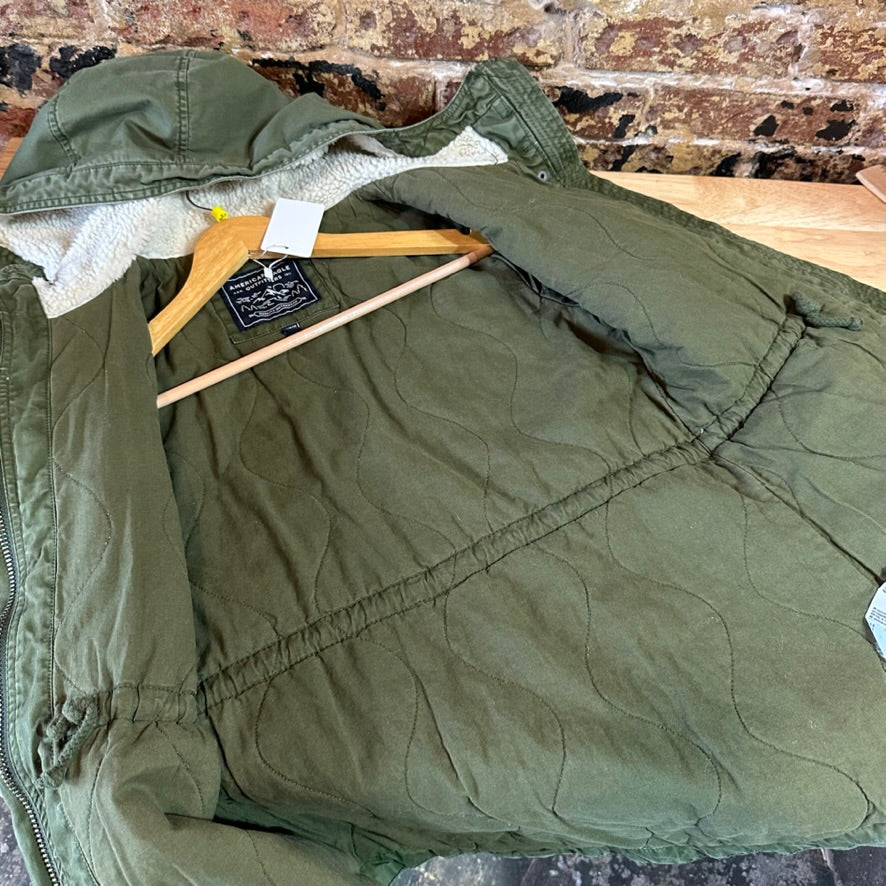 American Eagle Women's Medium Green Jacket