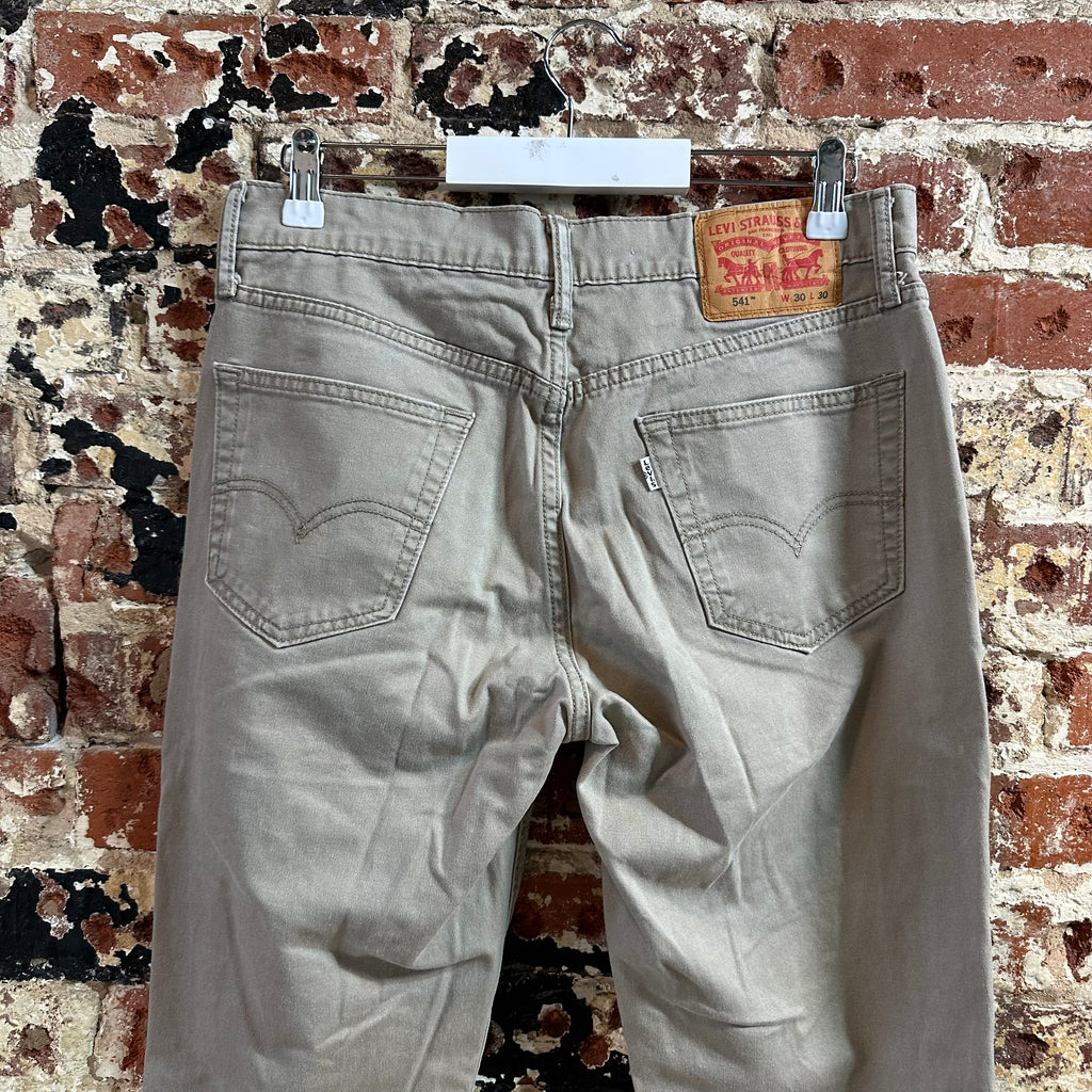 Levis 541 Mens 30x30 Tan Jeans