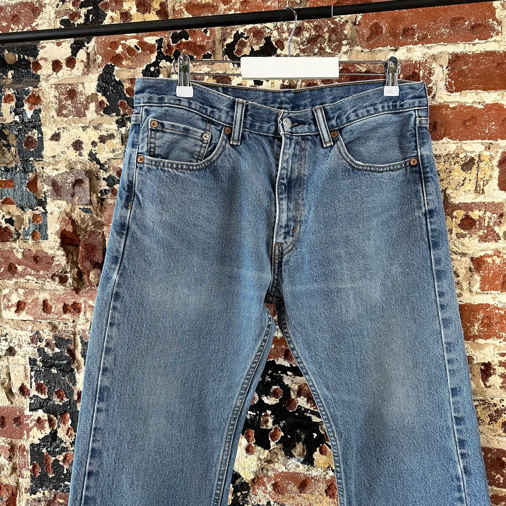 Levi's 505 Mens 33x30 Blue Jeans