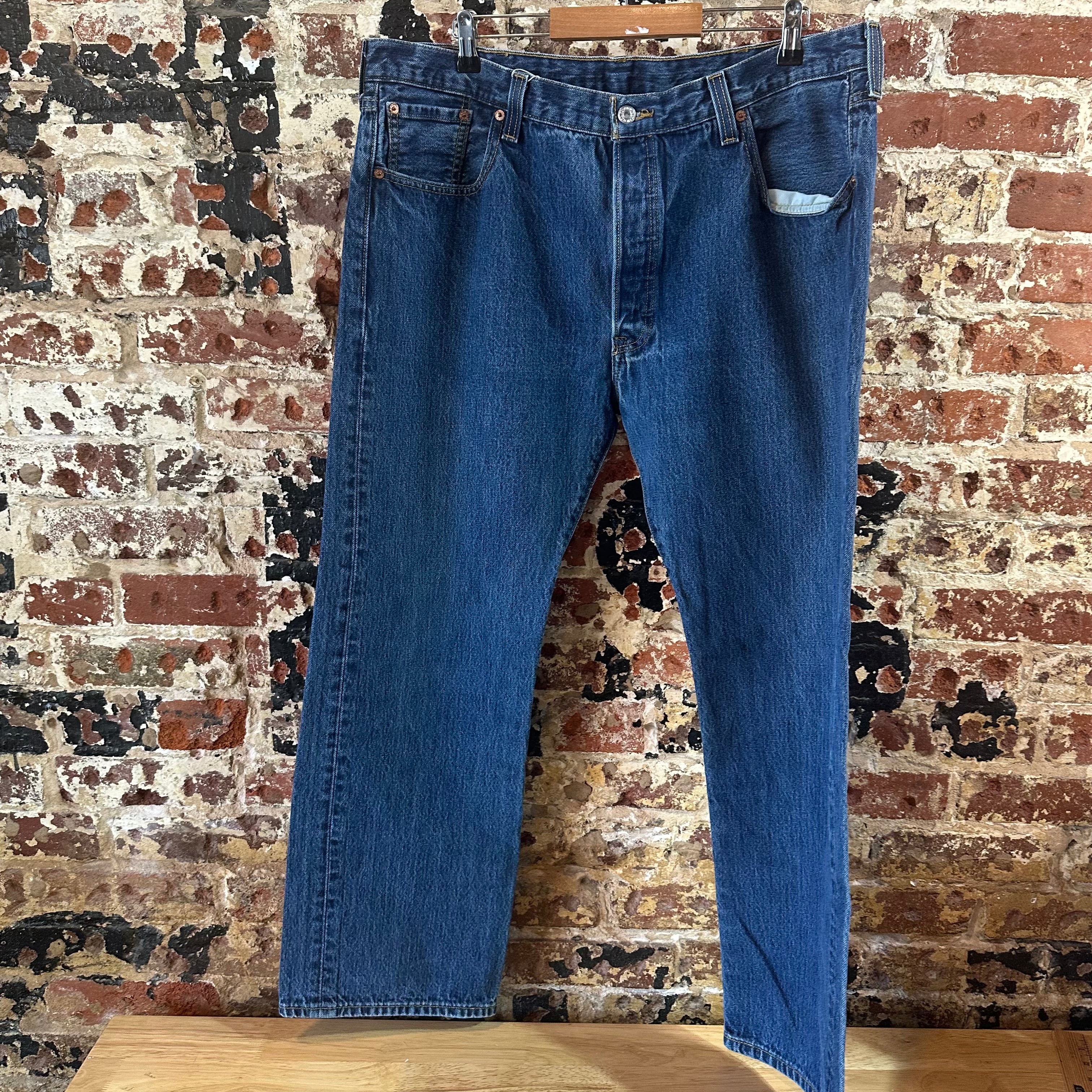 Levi's 501 Mens 40x30 Blue Jeans