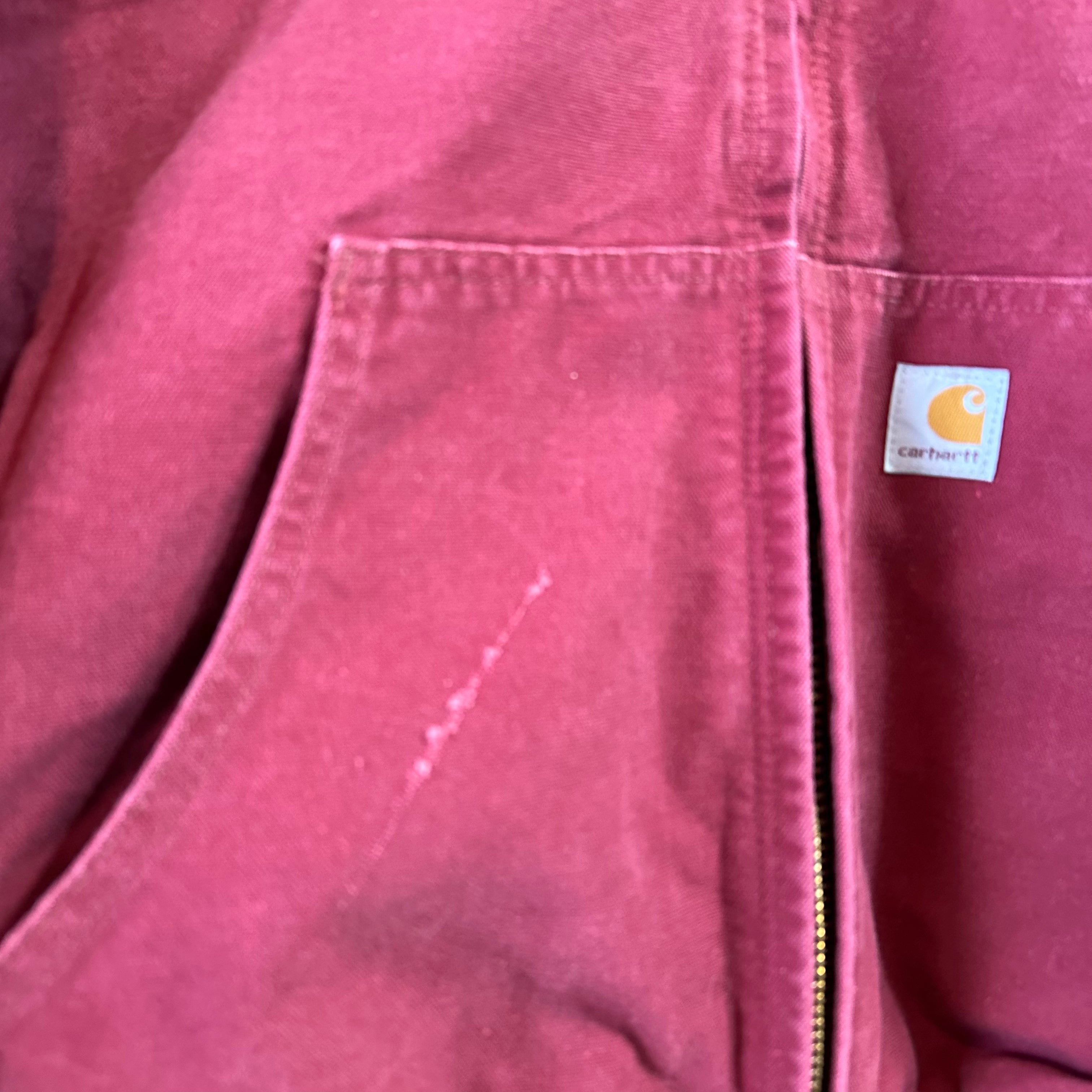 Carhartt J130 Red Crimson Jacket Mens XL/2XL