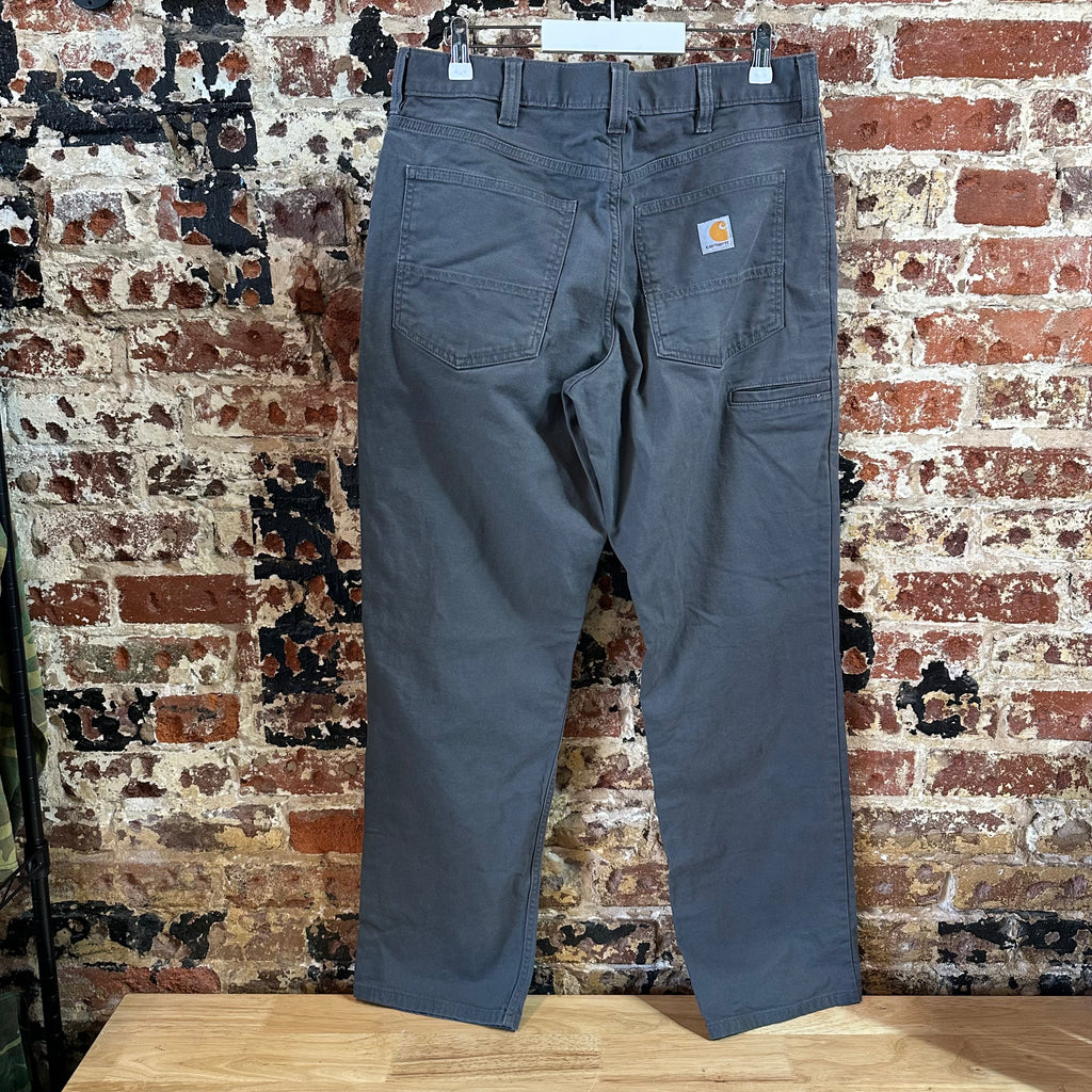 Carhartt Mens 34x32 Gray Pants