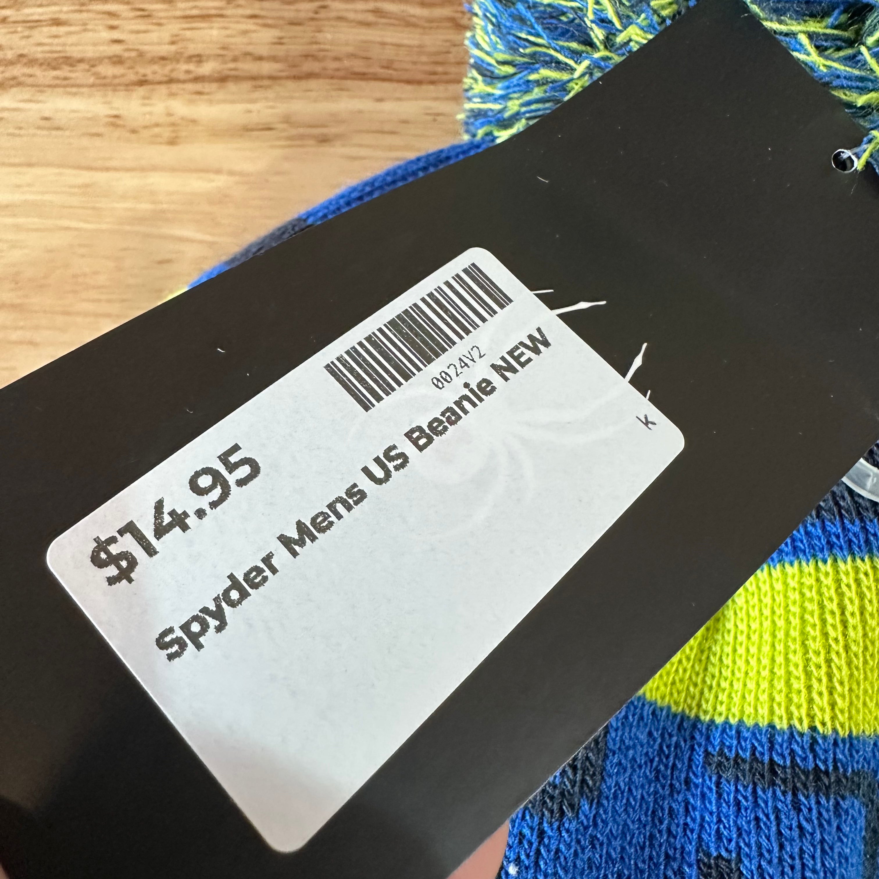 SPYDER | US Ski Team Beanie Hat Pom Pom OS Blue