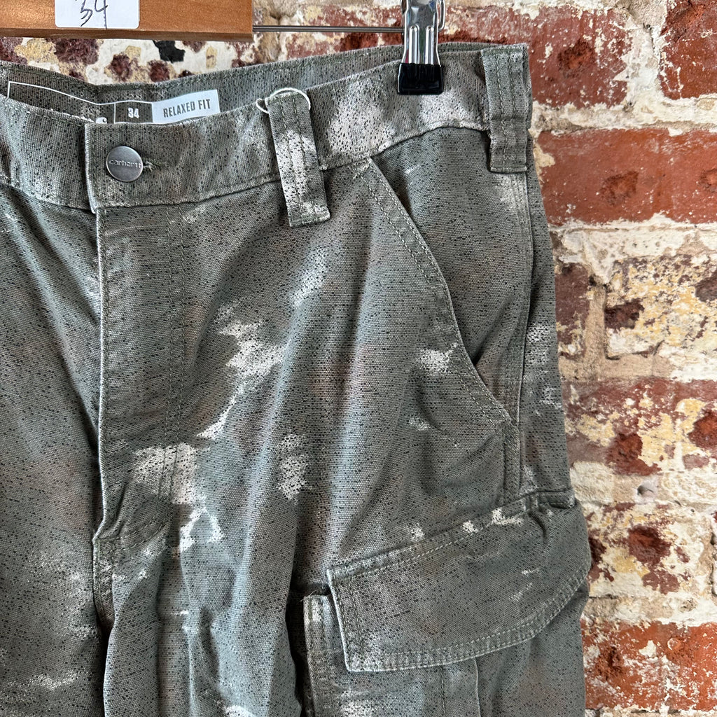 Carhartt CAmo Cargo Shorts Mens 34