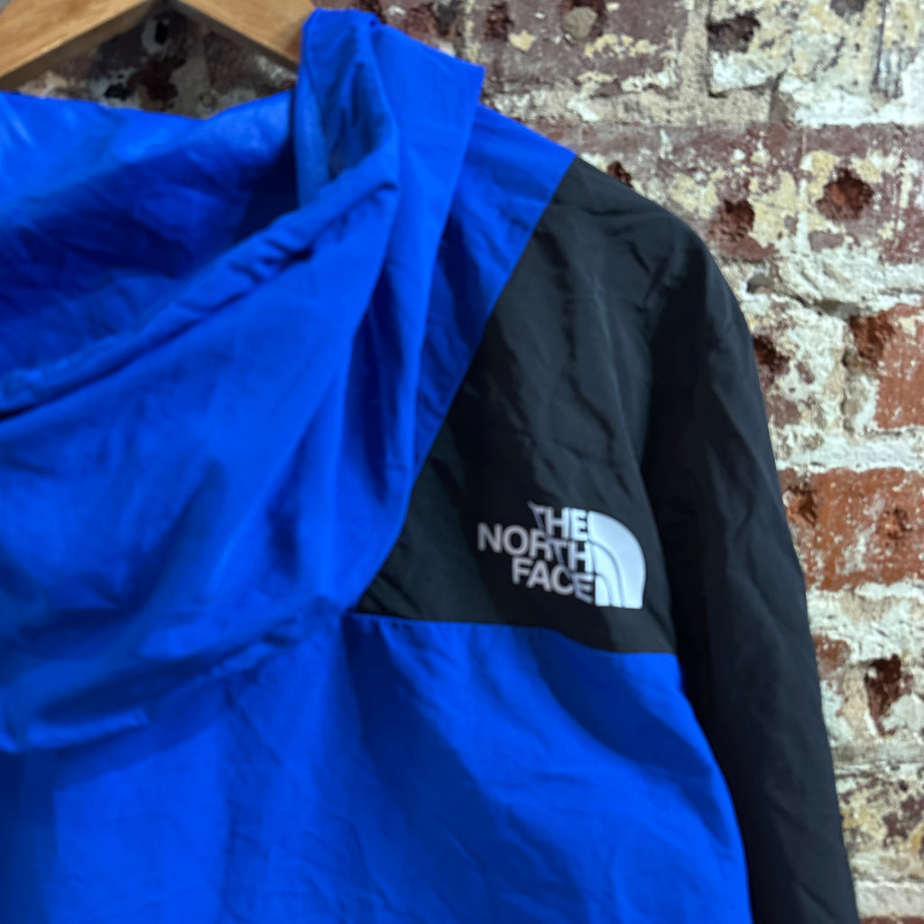 The North Face Jacket Mens Large Blue Windwall Outdoors Hiking Full Zip