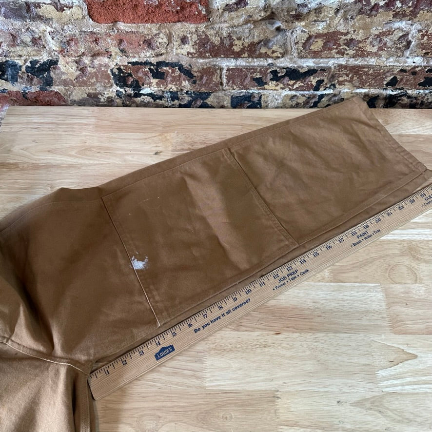 Carhartt Overalls Canvas Brown boys 12 Bibs