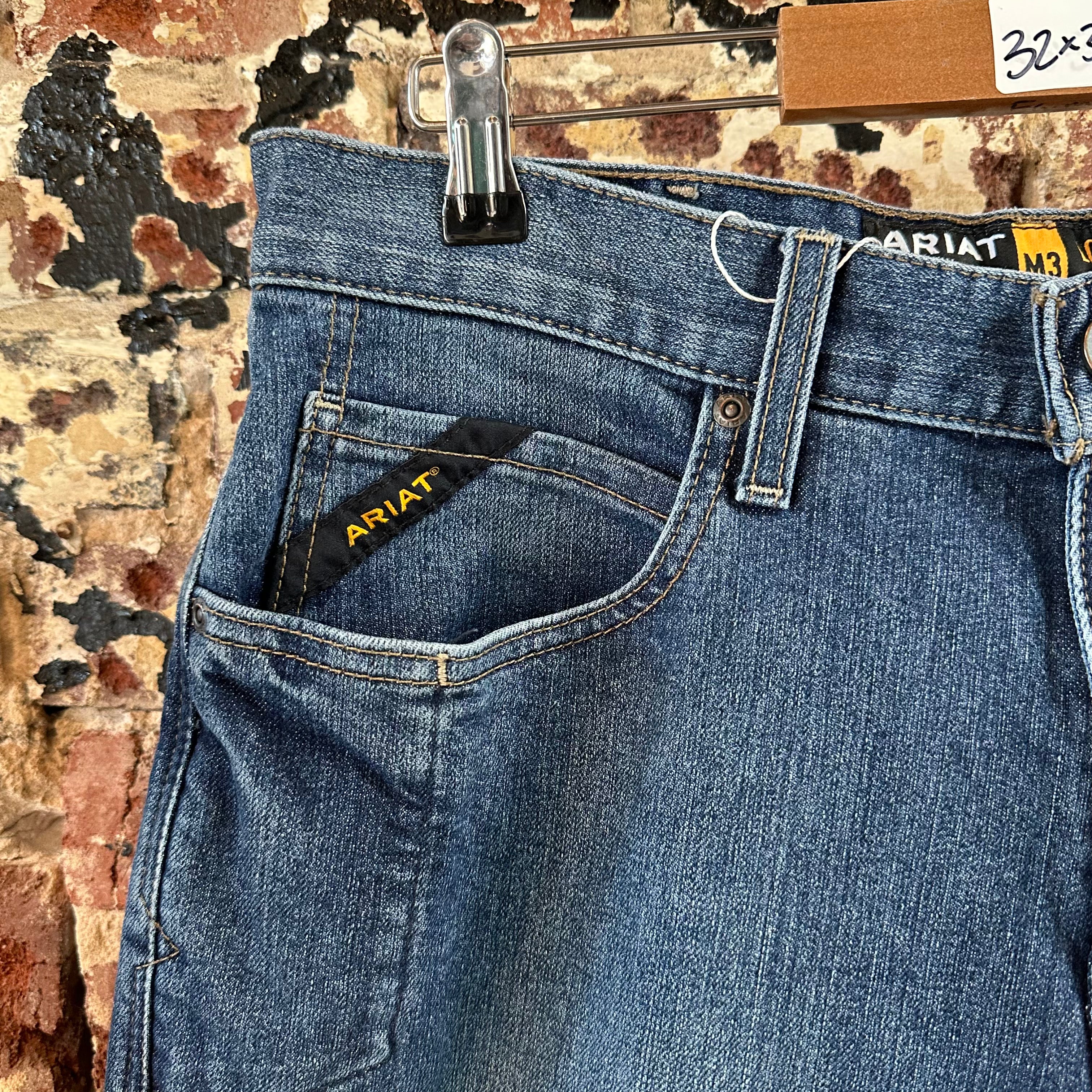 Ariat RebarM3 Loose Straight Mens 32x32 Jeans