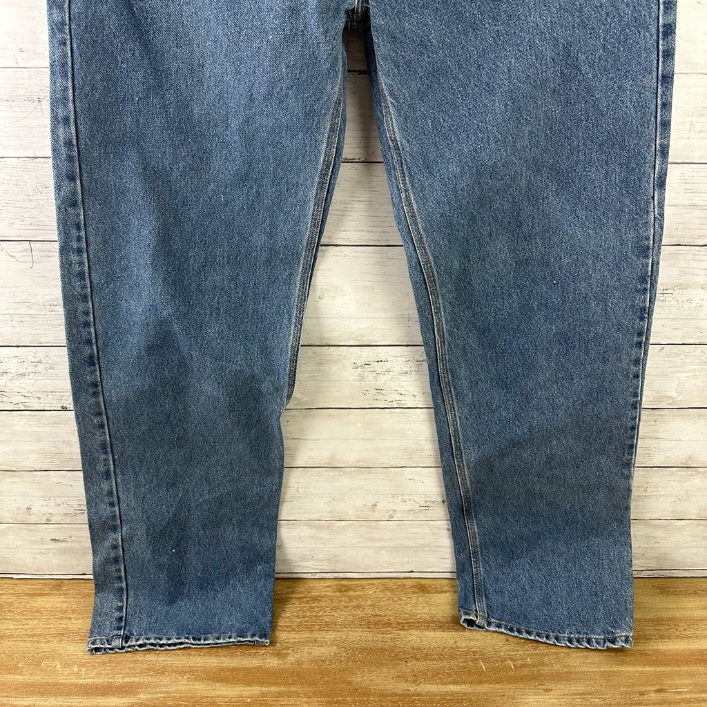 Carhartt Relaxed Fit Mens Measures 36x33 Jeans Workwear Work Denim