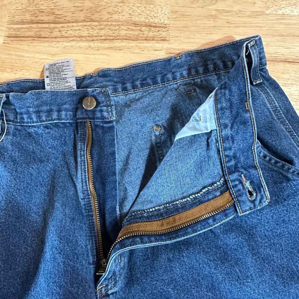 Carhartt Mens 38x30 Blue Jeans