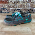 Twisted X Womens 8.5 ECO Driving Moccasins gray dust Casual Shoe