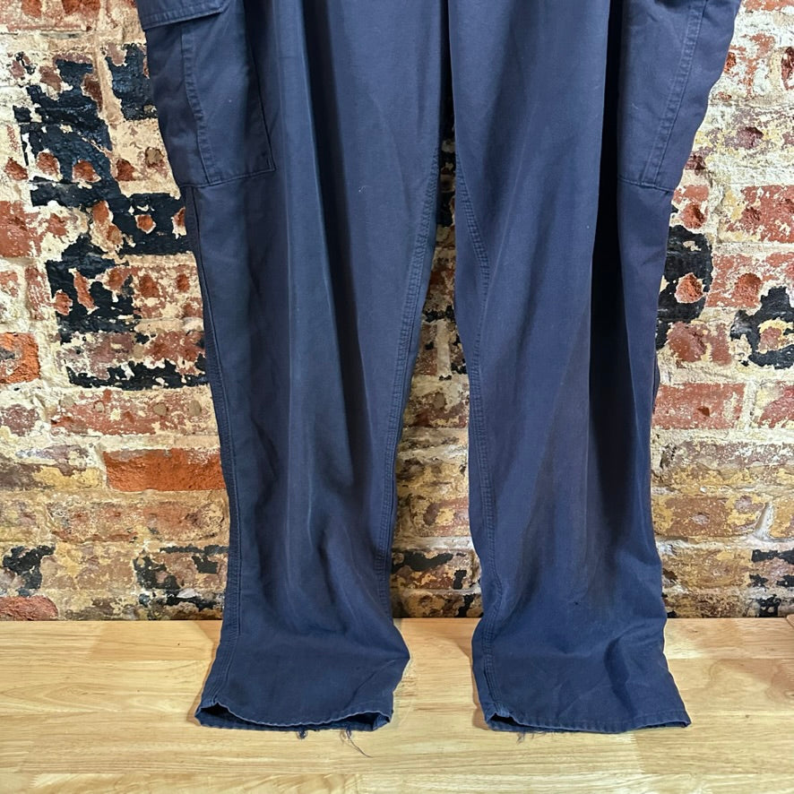 Carhartt FR Mens 42x34 Blue Cargo Pants