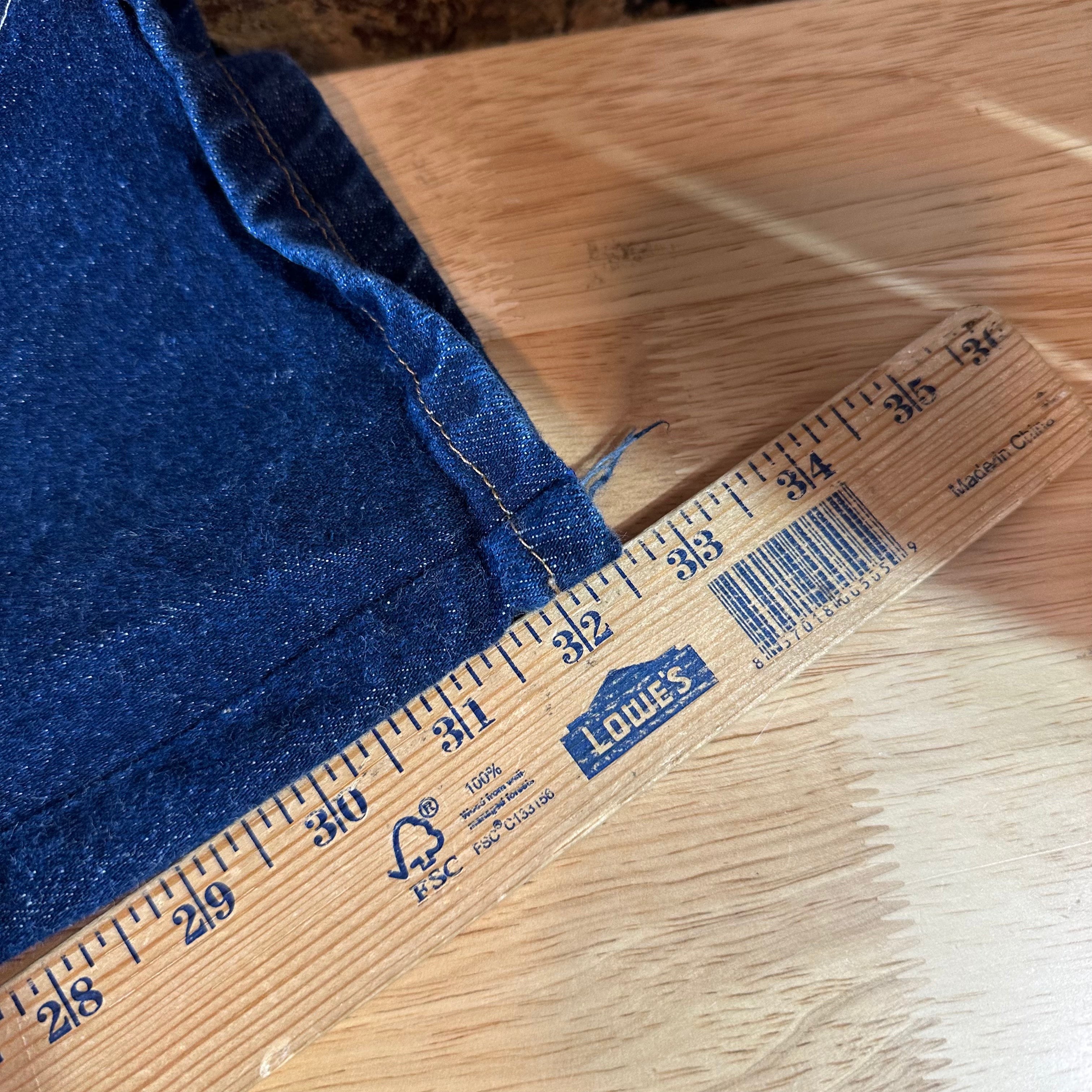 Wrangler Mens 38x32 Blue Jeans