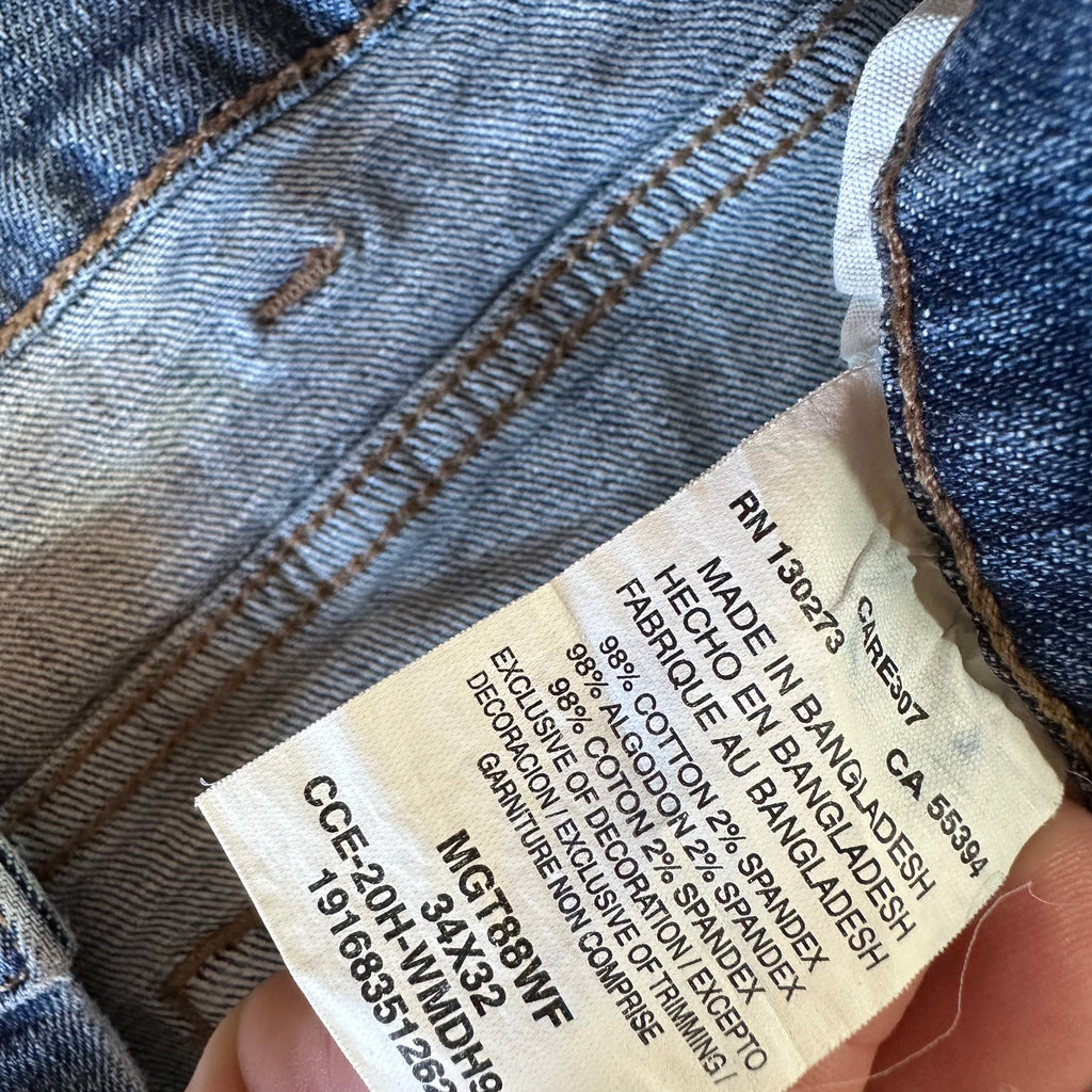 Wrangler Mens 34x32 Jeans
