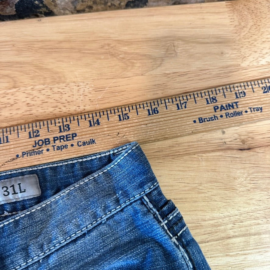 BKE Tyler Mens 31x33 Blue Jeans