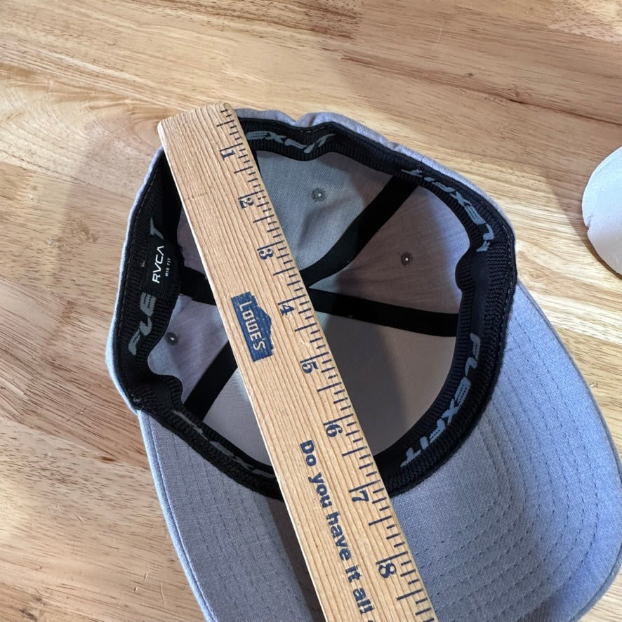 RVCA Gray Flexfit Hat