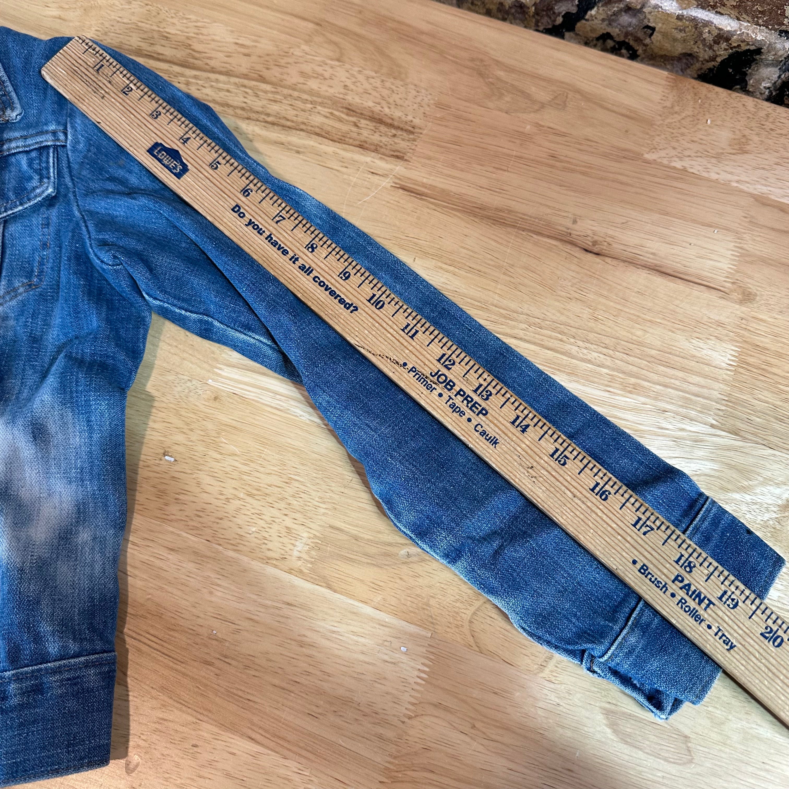 VTG Wrangler Jean Jacket Youth Girls 14