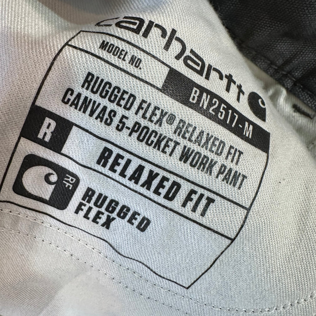 Carhartt Mens 34x32 Gray Pants