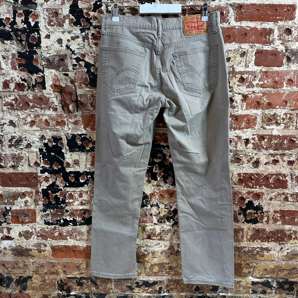 Levis 541 Mens 30x30 Tan Jeans
