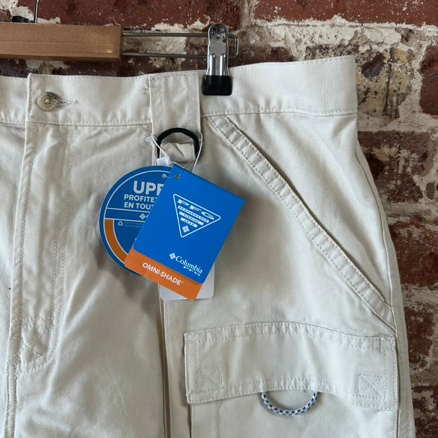 Columbia PFG Shorts Mens 2XL Fishing tan Outdoor Hiking Casual 7.5 inseam NEW