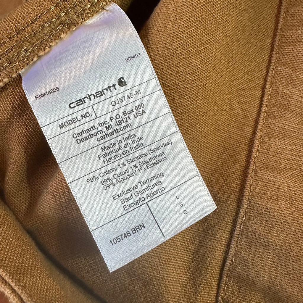 Carhartt Mens Large Brown Berwick Jacket