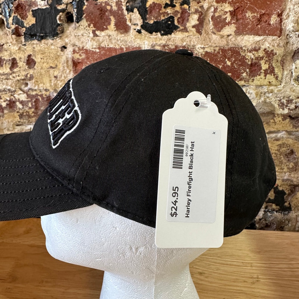 Harley-Davidson Men's firefighter black one size hat
