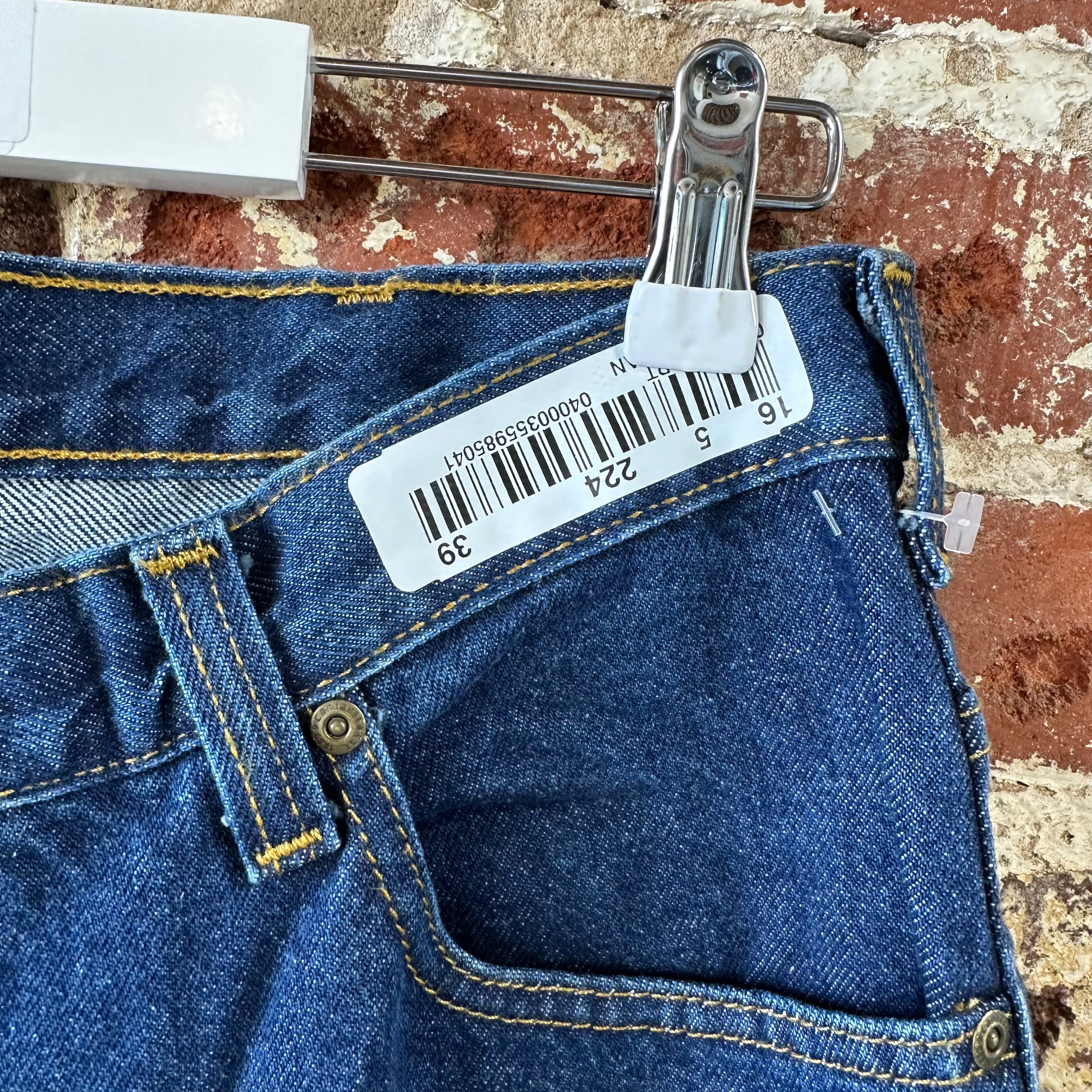 Carhartt Relaxed Fit Jeans Mens 30x30 blue Workwear 381-83 work denim 5 pocket