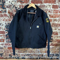 Carhartt Mens Large Black Detroit Jacket