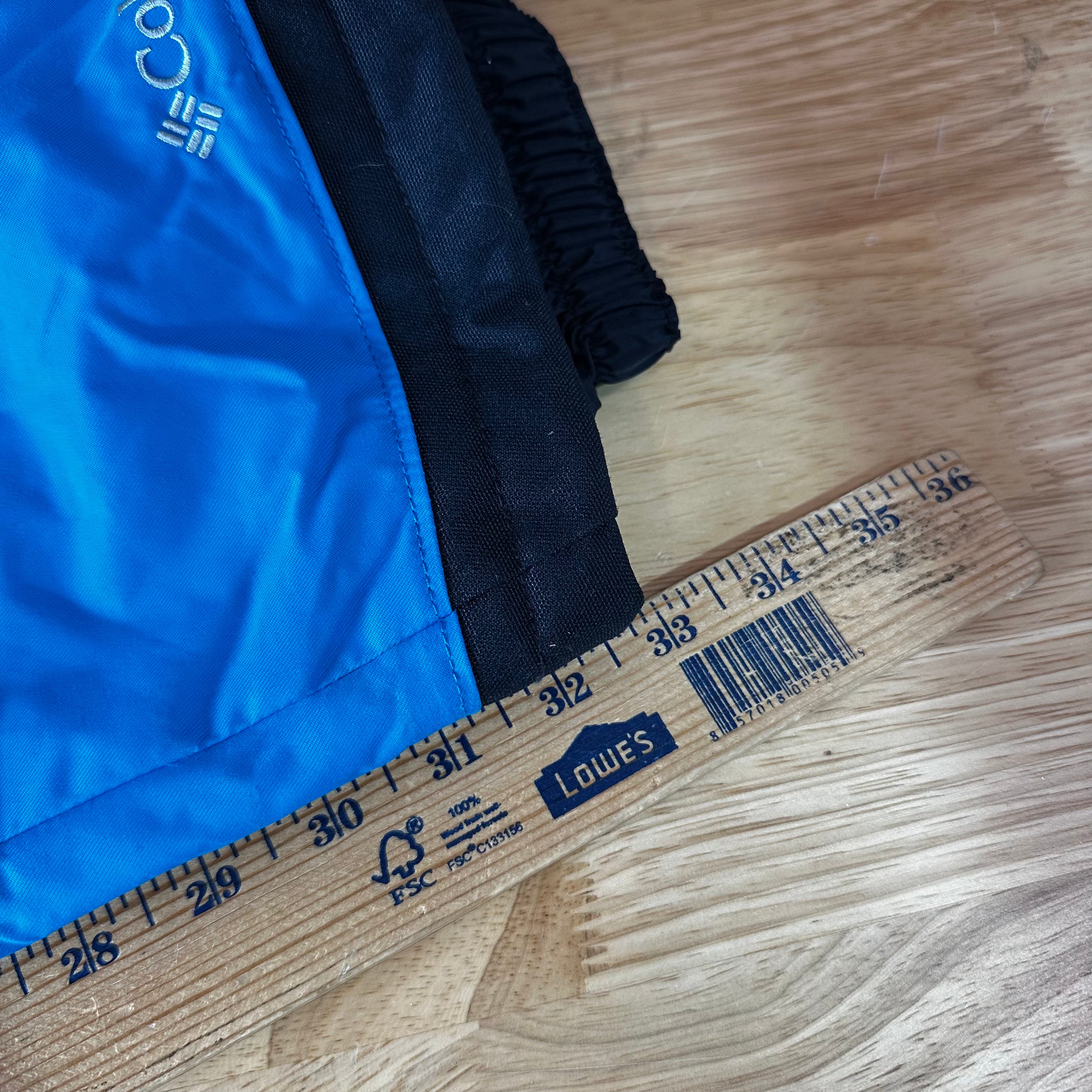 Columbia Pants Men 2XL Teal Blue Snow Ski Waterproof Omni Tech 44x33