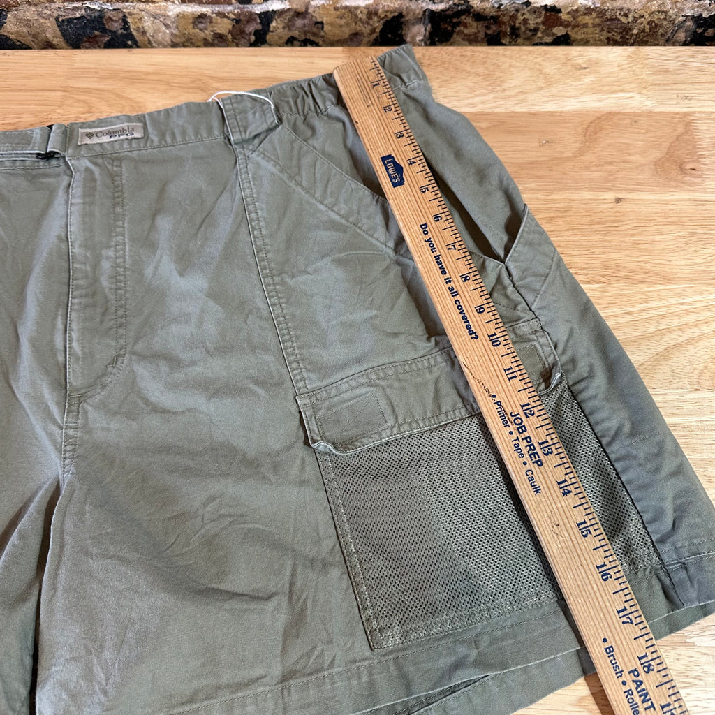 Columbia PFG Mens 2XL Green Shorts