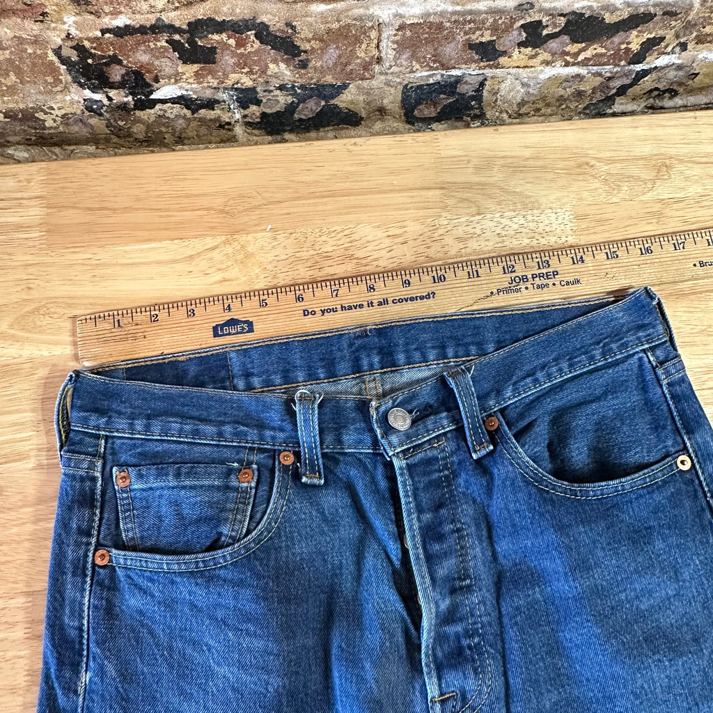 Levi's 501 Mens 32x34 Blue Jeans