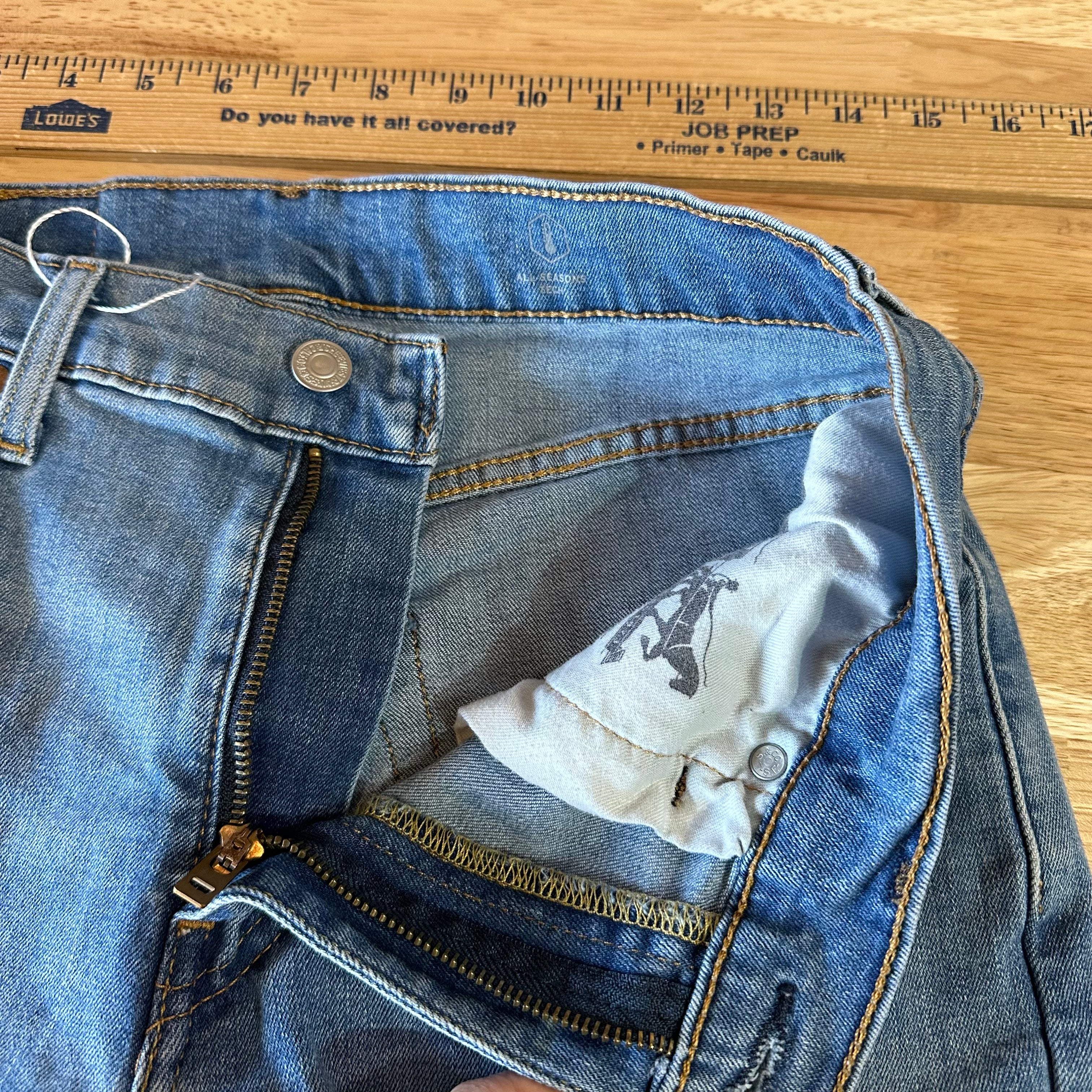 Levi's 512 Mens 29x32 Blue Jeans
