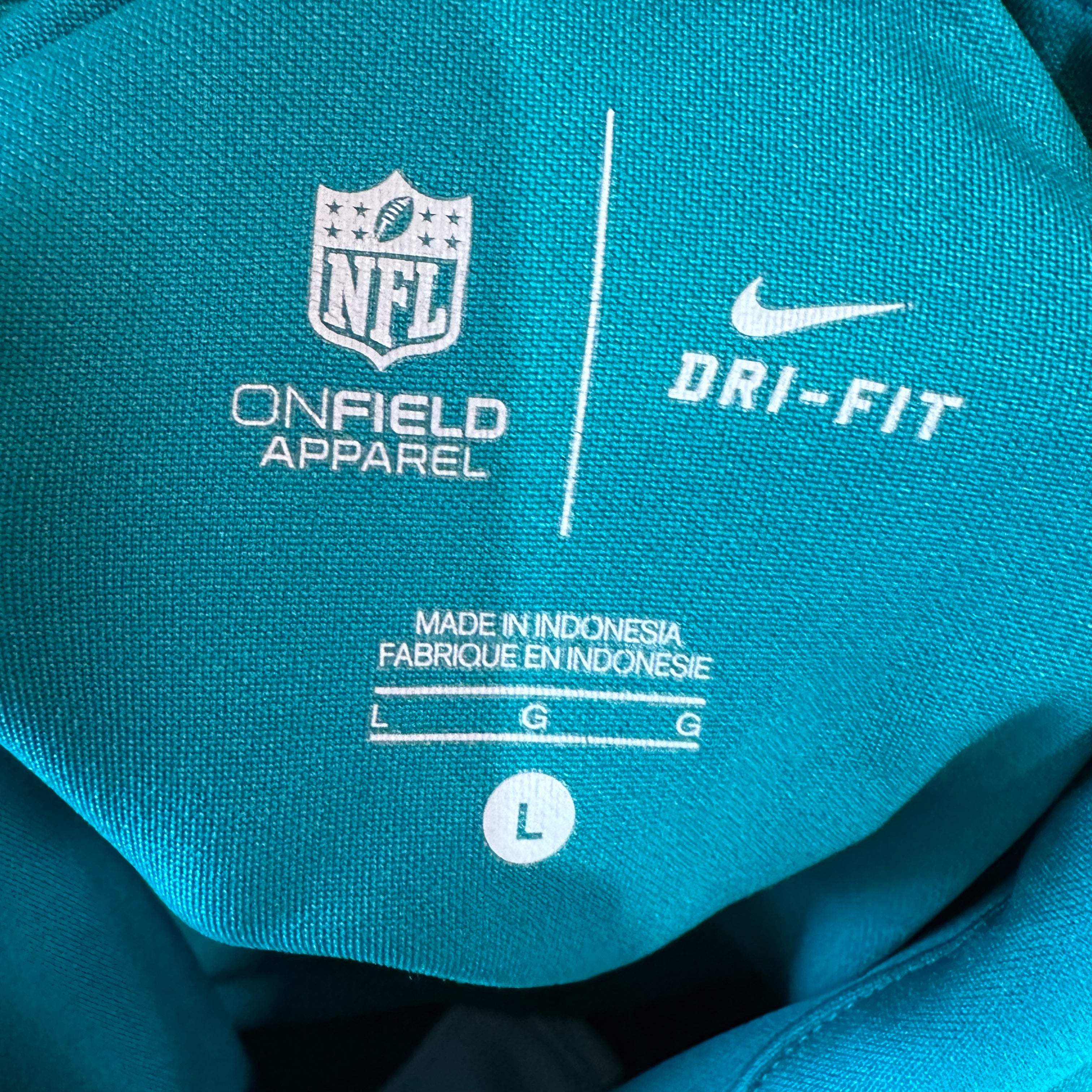 Nike Dolphins Mens Large Polo