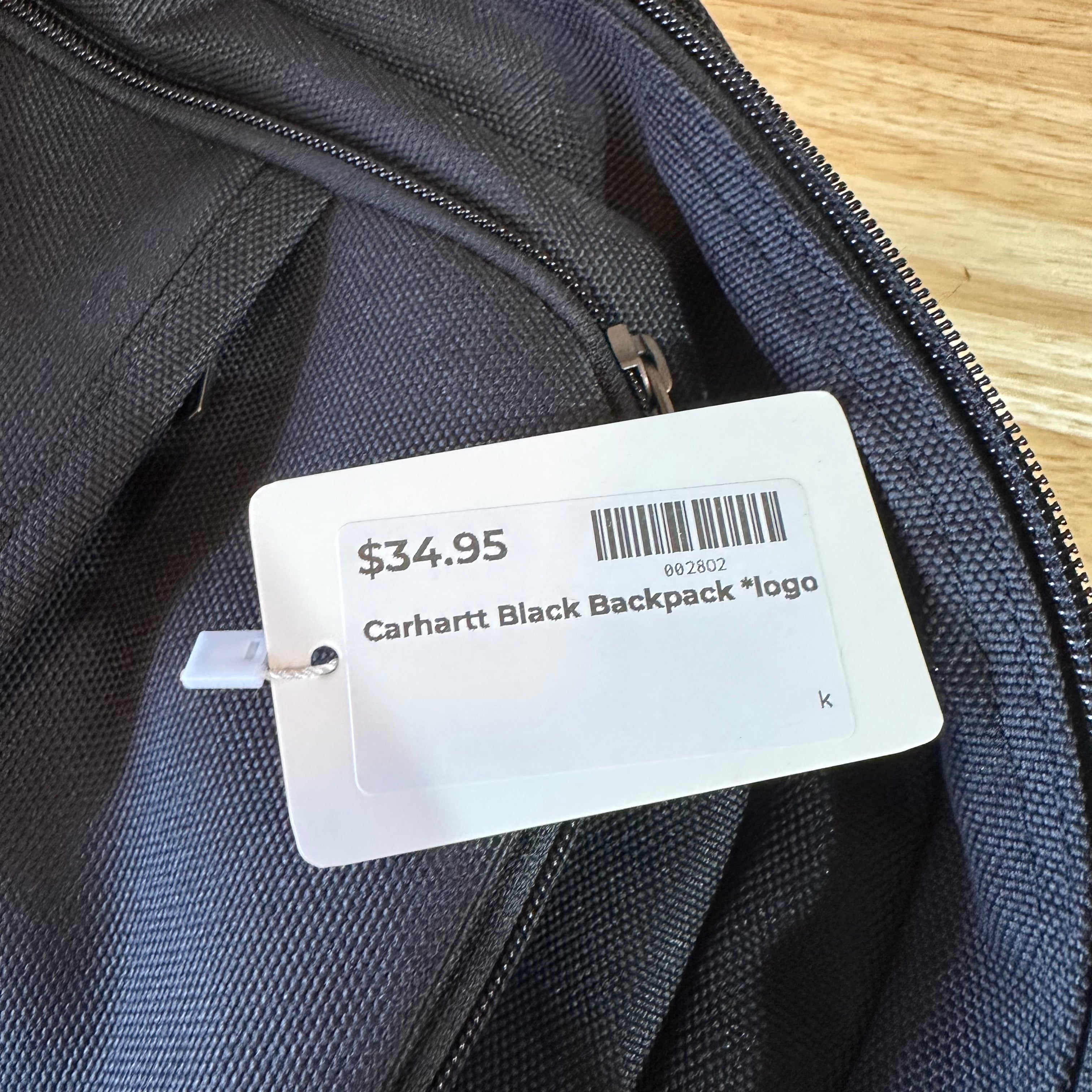 Carhartt Black Backpack