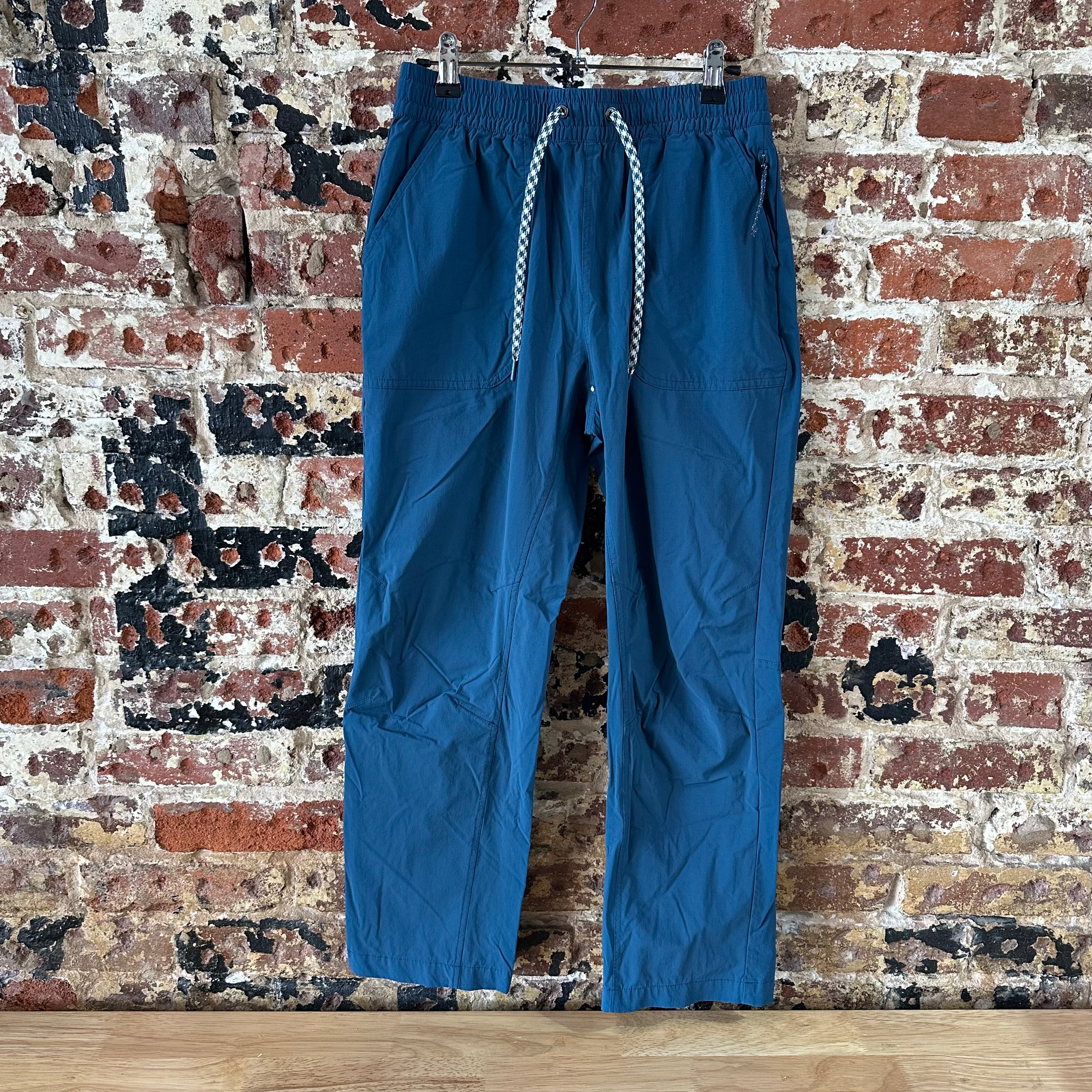 Bearded Goat Women's Small Water Resistant Outdoor Hiking Pant Blue 27x25"