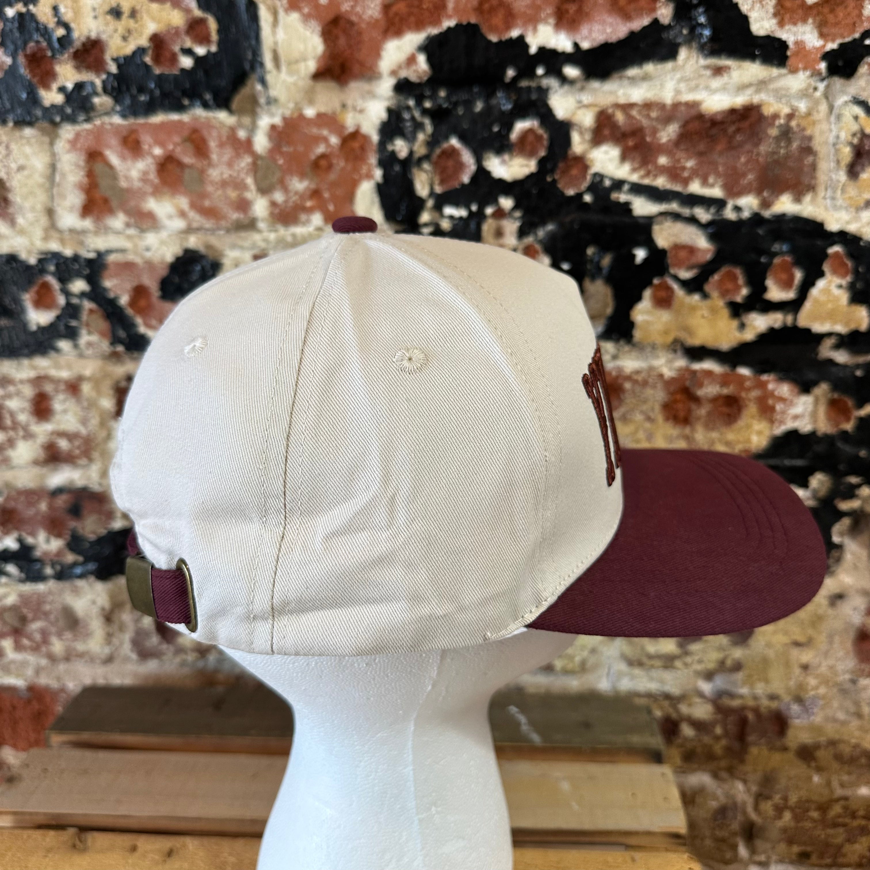 YEEHAW Hat Burgundy NEW