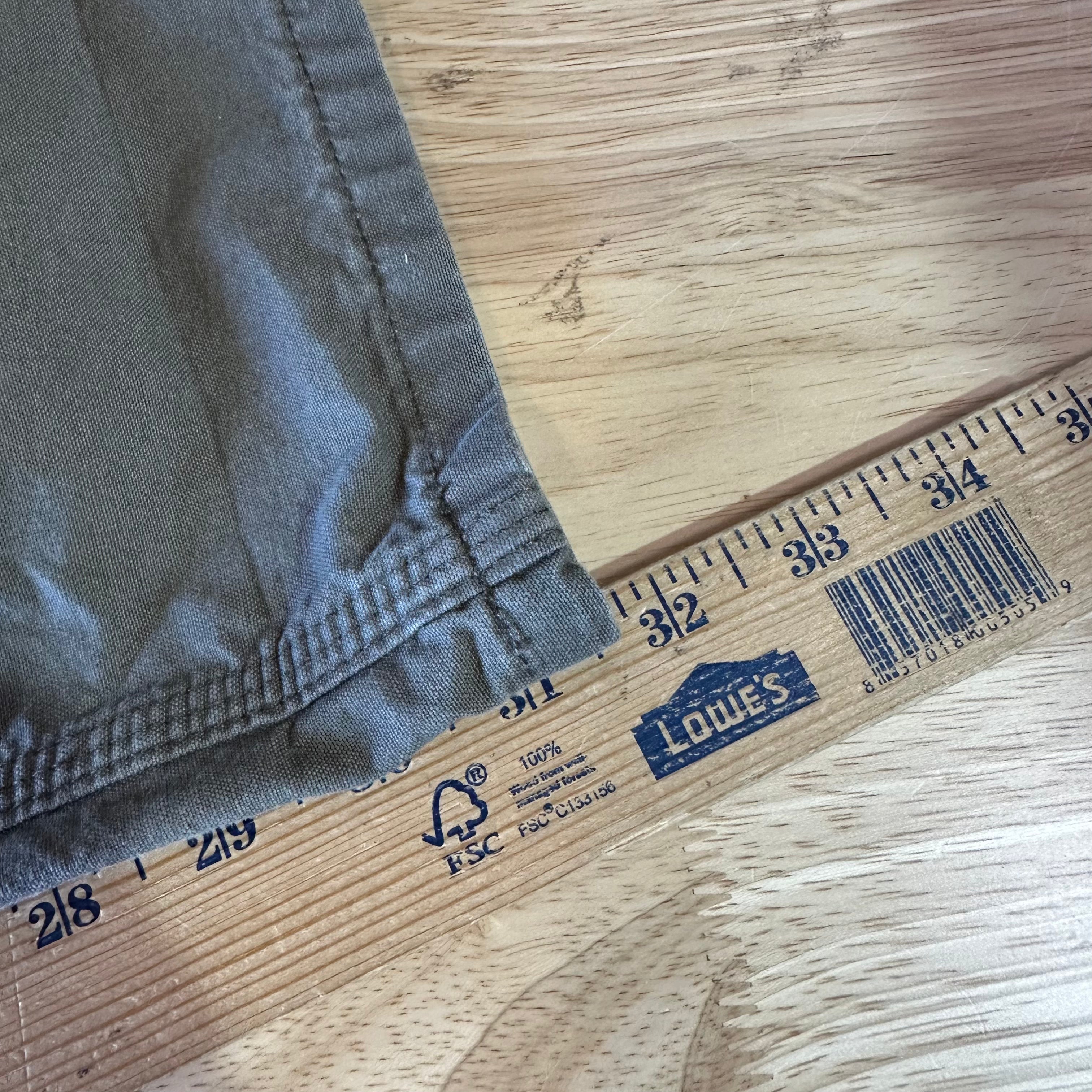 Carhartt Mens 34x32 Light Brown Double Knee Pants