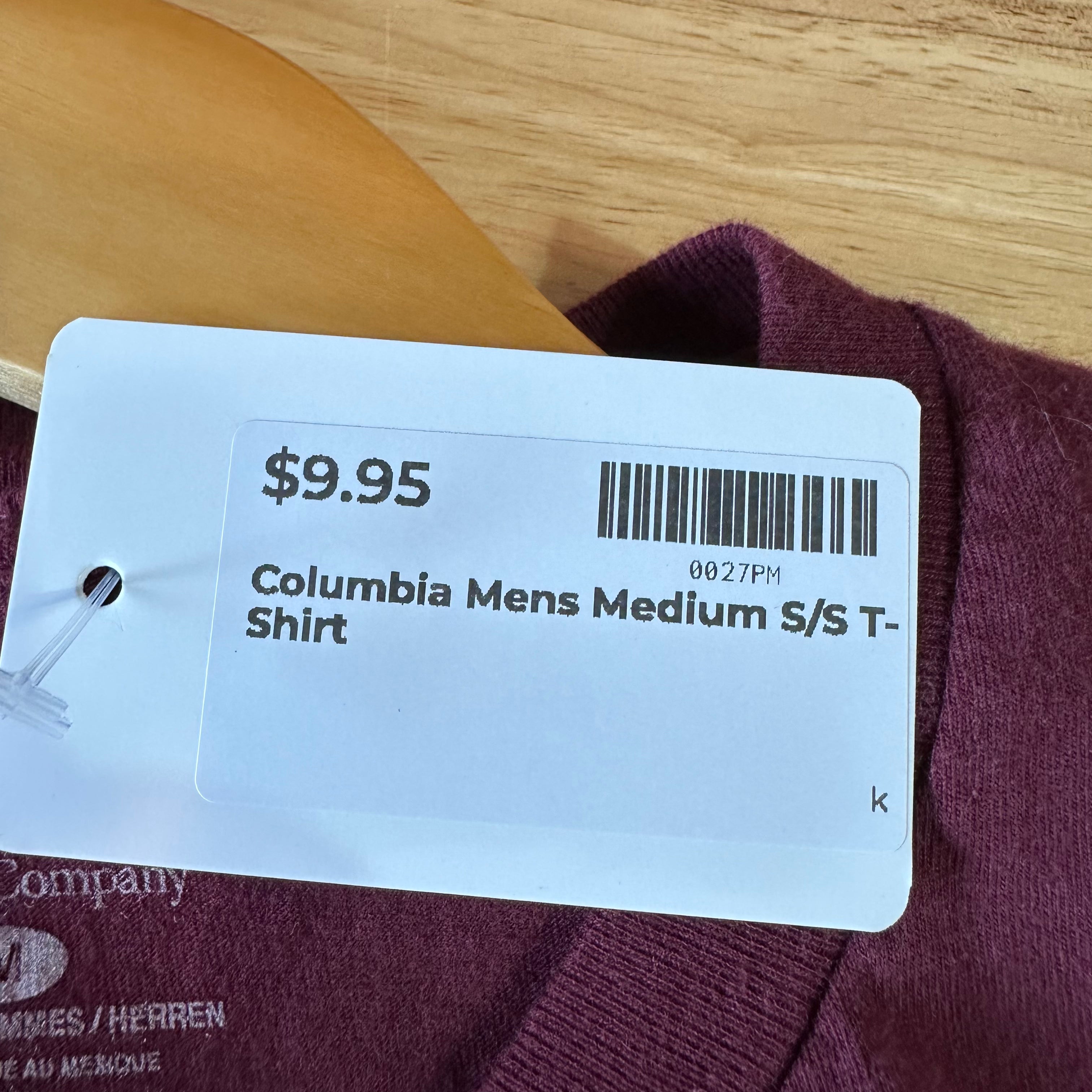 Columbia T Shirt Size Medium