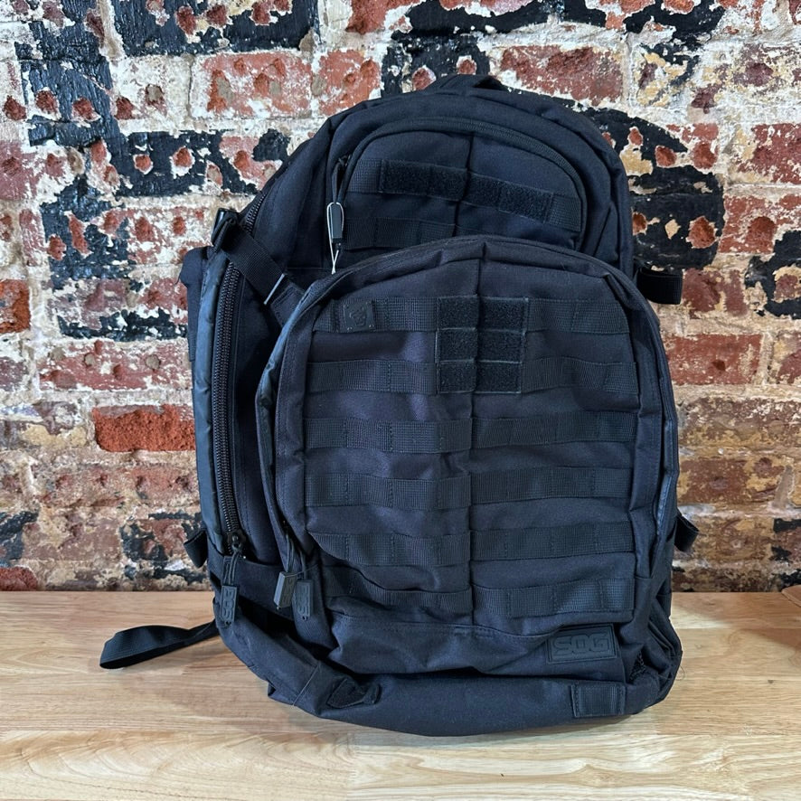 SOG Black Tactical Backpack