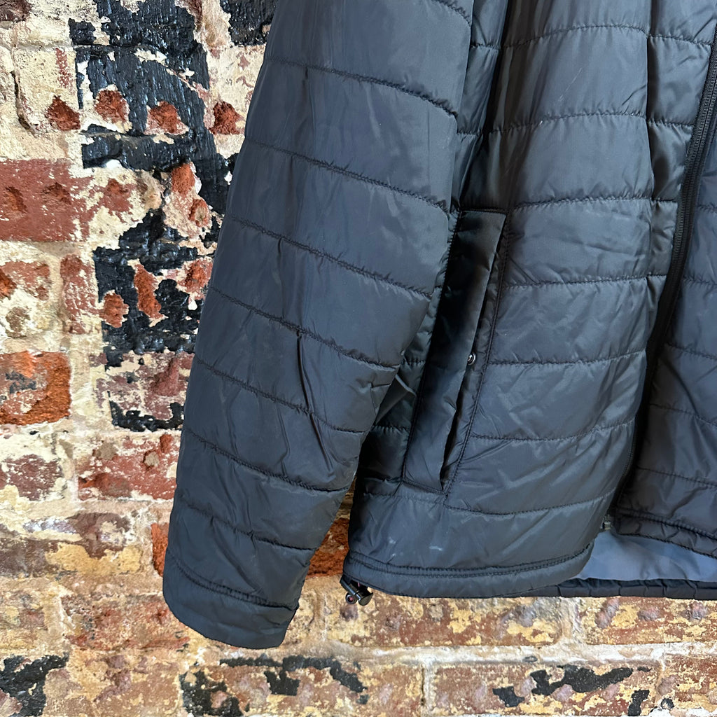 Carhartt Mens Small Rain Defender Black Jacket
