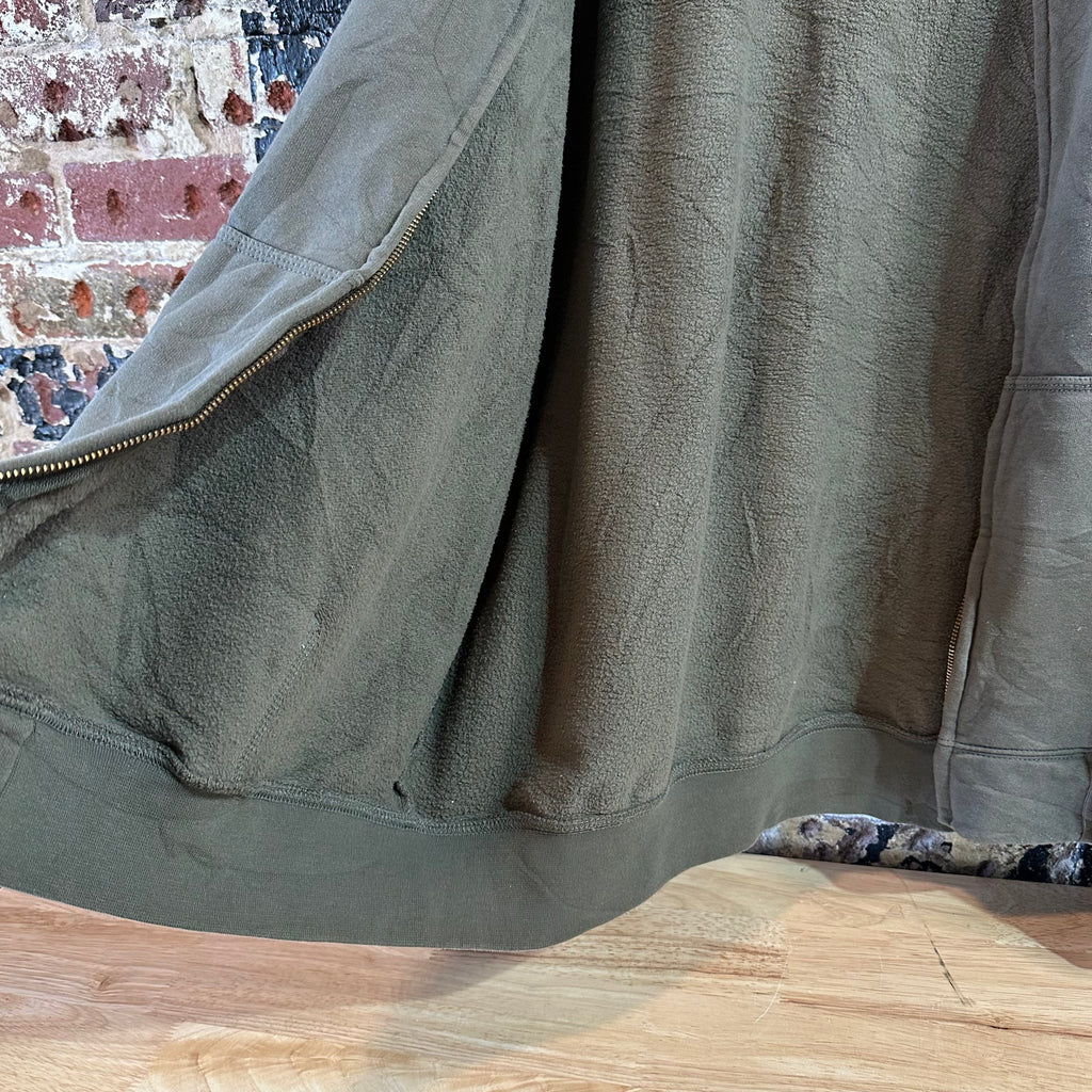 Carahrtt Green Full Zip Hoodie Mens 2XL