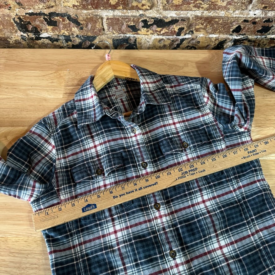 Carhartt Womens Small Button Up Flannel Shirt