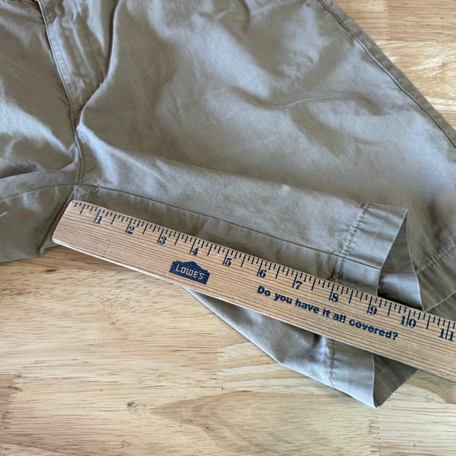 Patagonia Shorts Mens 32 Organic Cotton Lightweight 33x9" Flat front