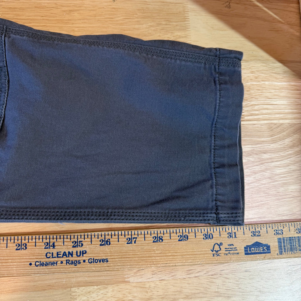 Carhartt Gray Double Knee Pants Mens 30x32