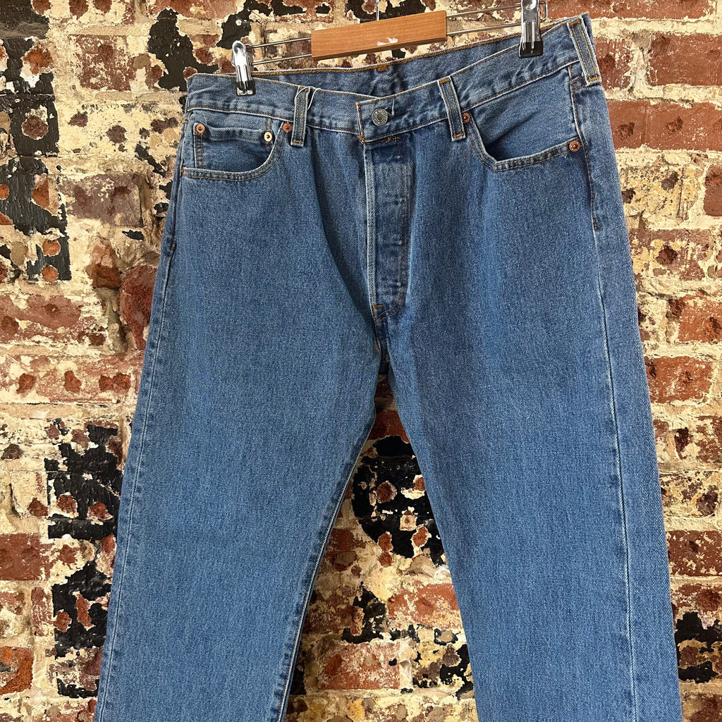 Levis 501 Mens 36x30 Blue Jeans