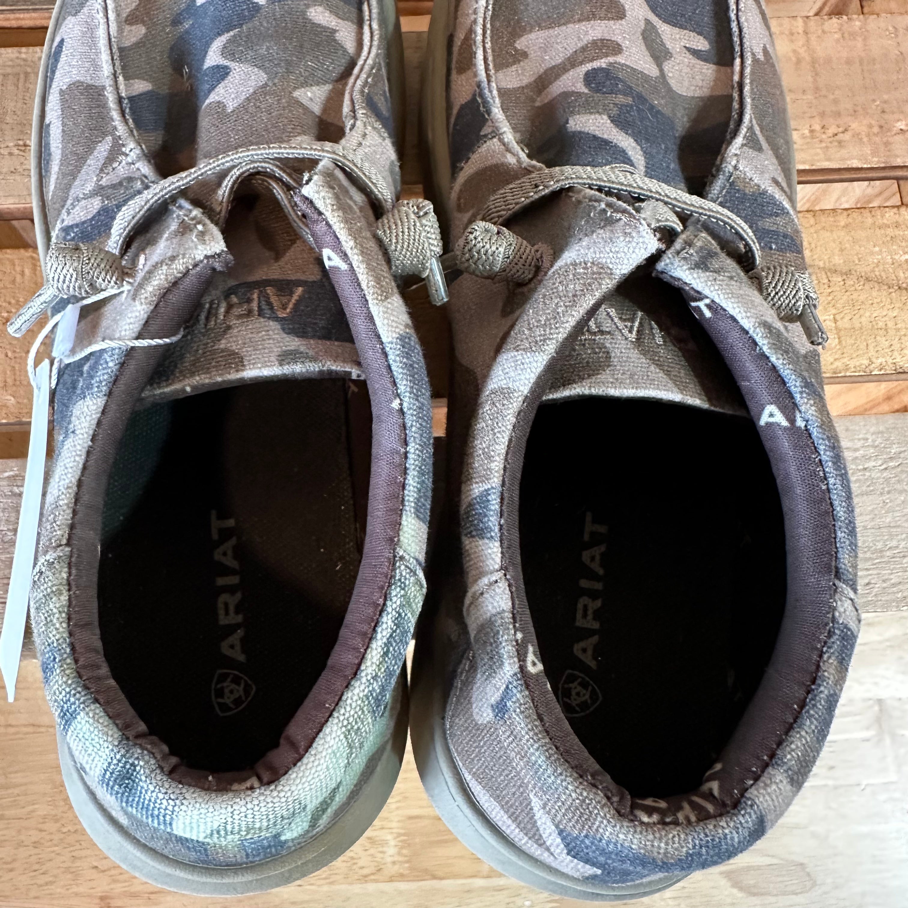 Ariat Mens 7.5 Camo Slip On Shoes